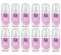 12x Fa Get Spiritual Deodorante Antitraspirante Roll On Profumo Floreale...