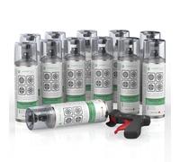 12x Felgensilber AUPRORIM SOLIDO Spray Per Vernice Auto 400ml + PG