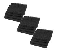 12x filtro a carbone attivo per NABER Cox Base 360 K - 9,5x9,5x1cm