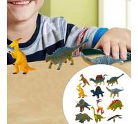 12x Giocattoli per bambini Dinosauri Sviluppo Playset per età 3-5 Realistico