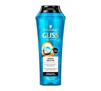 12x Gliss Shampoo 400ml Aqua Revive Cura Secco Capelli Ialuronico Cura