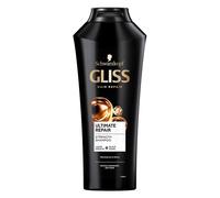 12x Gliss Shampoo Ultimate Repair 400ml Biancheria Secco Capelli Cheratina Cura