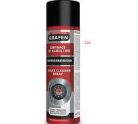12x Grafen Detergente Freni Delle Parti Entfetter Detergente-Montaggio 500ml