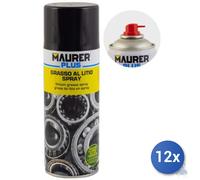 12x GRASSO AL LITIO MAURER SPRAY ML 400