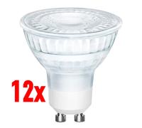 12x Lampada LED GU10 5W 345 Lm 2700 K Bianco Caldo Alogena Spot LED Ricambio [EEK: D]