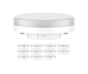 12x lampadine GX53 LED bianco caldo (2700 K) 4,2 W 372lm 96° opaco [EEK: F]