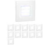 12x luce LED per scale/apparecchio da incasso FEX per interni ed esterni [EEK: G]