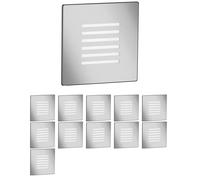 12x luce LED per scale/luce da incasso a parete FEX per griglia quadrata per