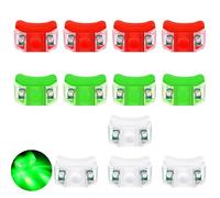 12X Luci di Navigazione LED Il Modo Perfetto per Vedere ed Essere Visti in Acqua