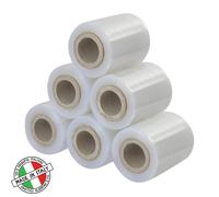 12X Mini Pellicola Film Estensibile Trasparente manuale 23My 10cm