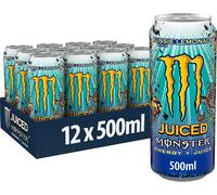 12X Monster Energy JUICE- Aussie Style Lemonade lattina 500 ML
