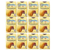 12X Mulino Bianco Settembrini Biscotti con Confettura di Fichi Frollini dal Cuore Morbido 300gr [Box 12 Confezioni]