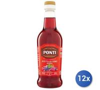 12x Multipack Aceto Ponti 500Ml Rosso