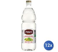 12x Multipack Aceto Ponti Pet Lt 1 Decolorato Trasparente