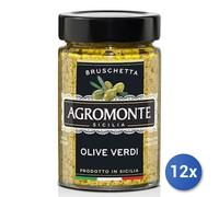 12x Multipack Agromonte Bruschetta Olive Verdurei Gr 100