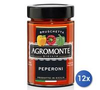 12x Multipack Agromonte Bruschetta Peperoni Gr 100
