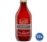 12x Multipack Agromonte Salsa Ciliegino Gr 330