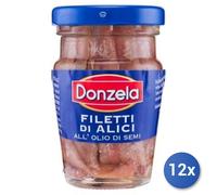 12x Multipack Alici Donzela Filetti Gr 85 Vaso