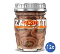 12x Multipack Alici Zarotti Arrot C/Capp Gr60 Olio Girasole