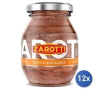 12x Multipack Alici Zarotti Filetti Gr 140 Olio Girasole