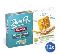 12x Multipack Balocco Biscotti Zeropiu Classic 230 Senza/Zuccheri