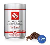 12x Multipack Caffe Illy Grani Tostatura Media Gr 250