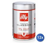 12x Multipack Caffe Illy Tostato Classic Gr 250 Moka