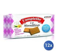 12x Multipack Campiello Biscotti Novellino Senza Zucchero 350