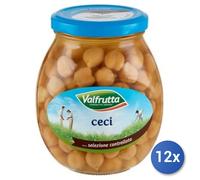 12x Multipack Ceci Valfrutta Vetro Gr 370