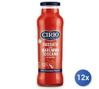 12x Multipack Cirio Passata Maremma Gr 700