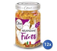 12x Multipack Citres Melanzane Filetti Olio Gr 290
