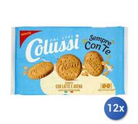 12x Multipack Colussi Biscotti Frollini latte e avena gr. 288