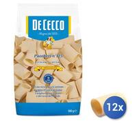 12x Multipack De Cecco Pasta di semola Paccheri nr. 125 gr. 500