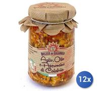 12x Multipack Delizie Calabria Aglio Olio Peperoncino Gr180