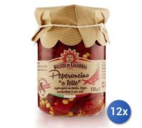 12x Multipack Delizie Calabria Peperoncino A Fette Gr135