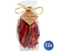 12x Multipack Delizie Calabria Peperoncino Piccante Intero Gr30