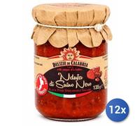 12x Multipack Delizie di Calabria Nduja di suino nero gr. 135