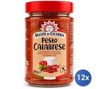12x Multipack Delizie di Calabria Pesto alla calabrese gr. 190