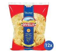 12x Multipack Divella Semola 92 Nidi Tagliolini Gr 500