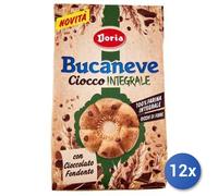 12x Multipack Doria Biscotti Bucaneve Sacco Ciocc Integrale 300