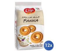 12x Multipack Elledi Biscotti Lago Gr 320 Frollini Panna