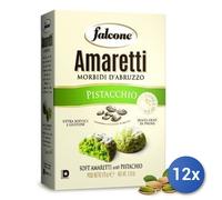 12x Multipack Falcone Amaretti Pistacchio Gr 170