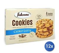 12x Multipack Falcone Cookies Cioko Latte Gr 50X4