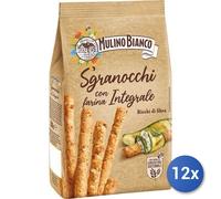 12x Multipack Grissini Mulino Bianco Sgranocchi Integr G200
