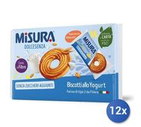 12x Multipack Misura Biscotti Dolcesenza Yogurt Gr 400