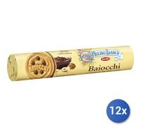 12x Multipack Mulino Bianco Biscotti Baiocchi Gr 168 Tubo Nocc