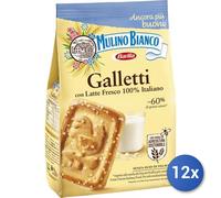 12x Multipack Mulino Bianco Biscotti Galletti Gr 350