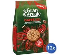 12x Multipack Mulino Bianco Biscotti Grancereale Caffe' Gr 280