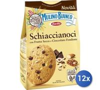 12x Multipack Mulino Bianco Biscotti Schiaccianoci Gr 300