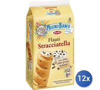 12x Multipack Mulino Bianco Flauti Stracciatella Gr 280